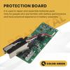 Li-Ion Battery Charging Protection Circuit Board PCB Replacement for 18V P108 RB18L40 Multimeter Multitool