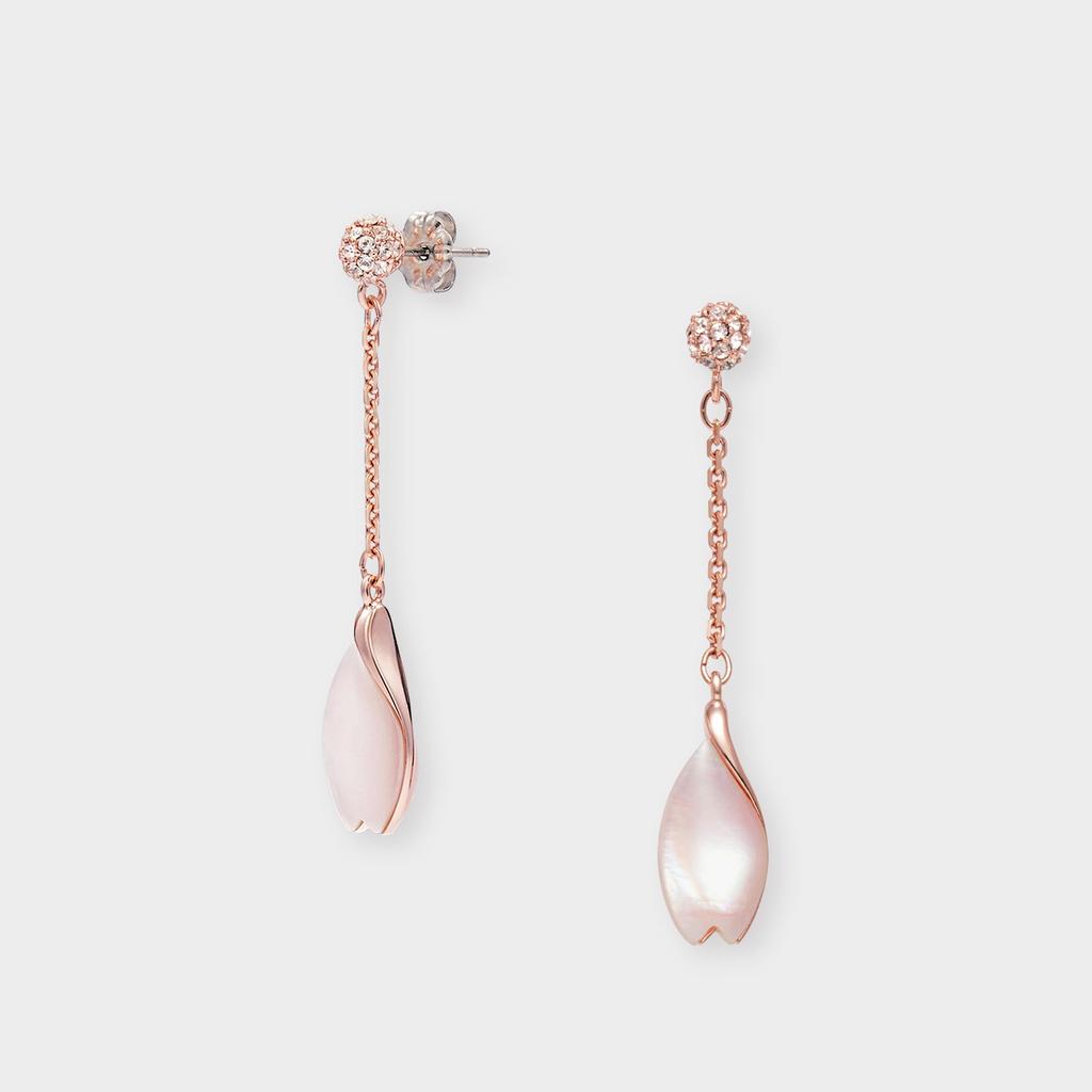 Boucles d'oreilles fleurs de cerisier VBMA5021 P2 [Boutique Vendôme]