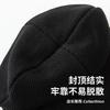 Gram high-quality large board solid color O knitted hat big head circumference face covering small autumn and winter wool hat