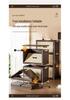 Vintage-Style Double Door Folding Storage Cabinet for Clothes
