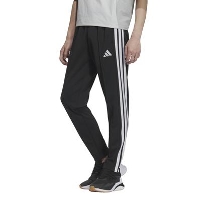 Adidas Φόρμα Παντελόνι Διπλής Πλέξης Αθλητικό Παντελόνι Ανδρικό 3 Ρίγες Μαύρο/Λευκό (JV6990)