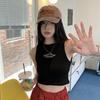 2023 Sweet Summer Crop Camisole: Cool Sleeveless Bandeau Top with Stunning Back Design