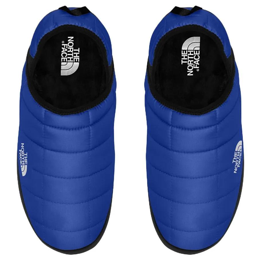 THE NORTH FACE Thermoball Traction Slip Resistant Thermal Low top Casual Shoes Men's Blue Black (Unisex) Casual Shoes NF0A3UZNG78