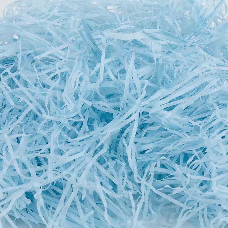 Raffia Shredded Paper Grass for Gift Box and Fruit Box Decoration
