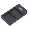 Dual Slot Camera Battery Charger Professional Efficient USB Camera Battery Charger with LED Display for LP E6 E6NH