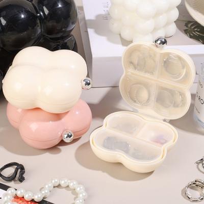 1Pc Mini Jewelry Organizer Display Travel Jewelry Case Boxes Earrings Necklace Ring Portable Jewelry Box Leather Storage