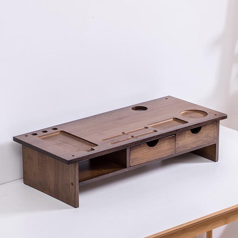 

Monitor Riser Stand with Dual Drawers