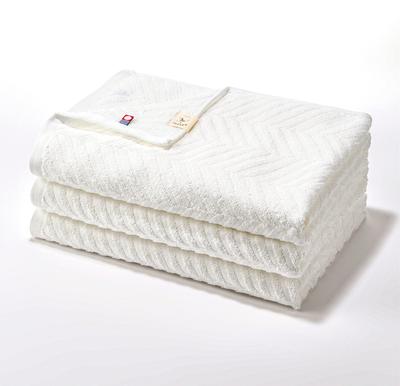 Imabari Badetuch 60cm x Made in Japan mit Dünn und Trocknet Schnell 120cm, Schnelltrocknendes Handtuch, 100% Baumwolle, (3)