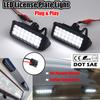 2Pc Error Free White LED Number License Plate Light Lamps For Peugeot Expert Partner Rifter Traveller Ranch OEM#:6340G7 & 6340E9