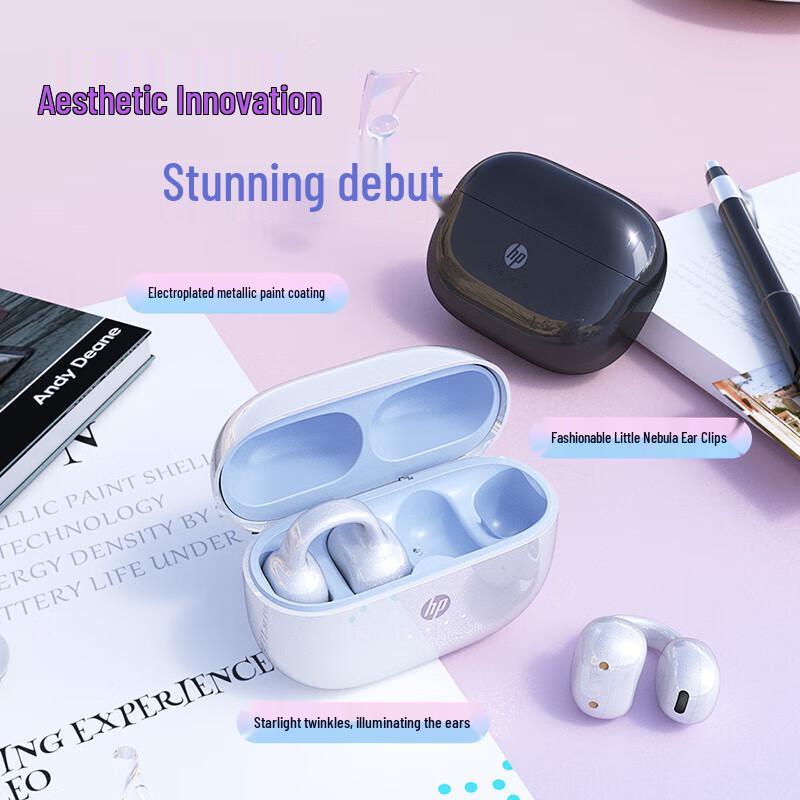 HP H10N Ear Clip Wireless Bluetooth Earphones