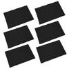 50PCS Window Glass Cleaning Cloth Thickened Mirror Cleaning Towels For Rv Yacht Black