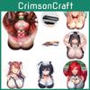 Adorable Two-dimensional 3d Chest Anime Mouse Pad With Soft Ergonomic Design