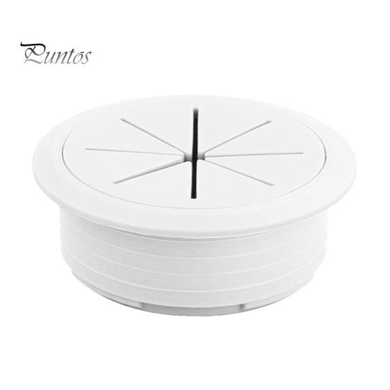 

Крышка для отверстий для проводов и кабелей, пластиковый органайзер для кабелей, крышка для розетки, крышка для коробки с резьбой для офисного ПК-стола 50mm белый