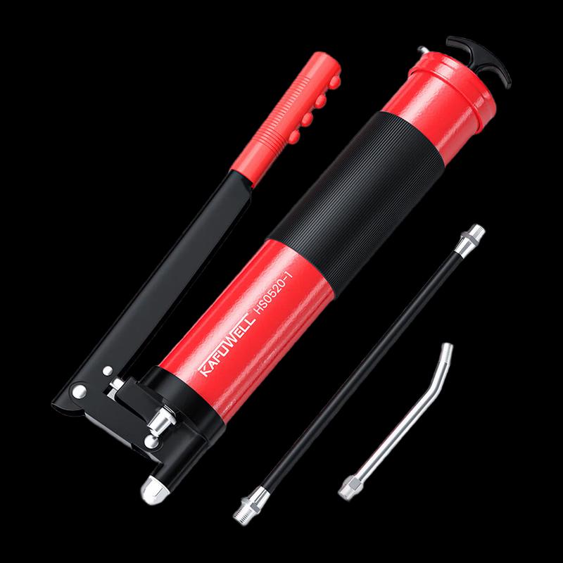 Kraftwell Professional Heavy-Duty Grease Gun CN plug (adapter included)