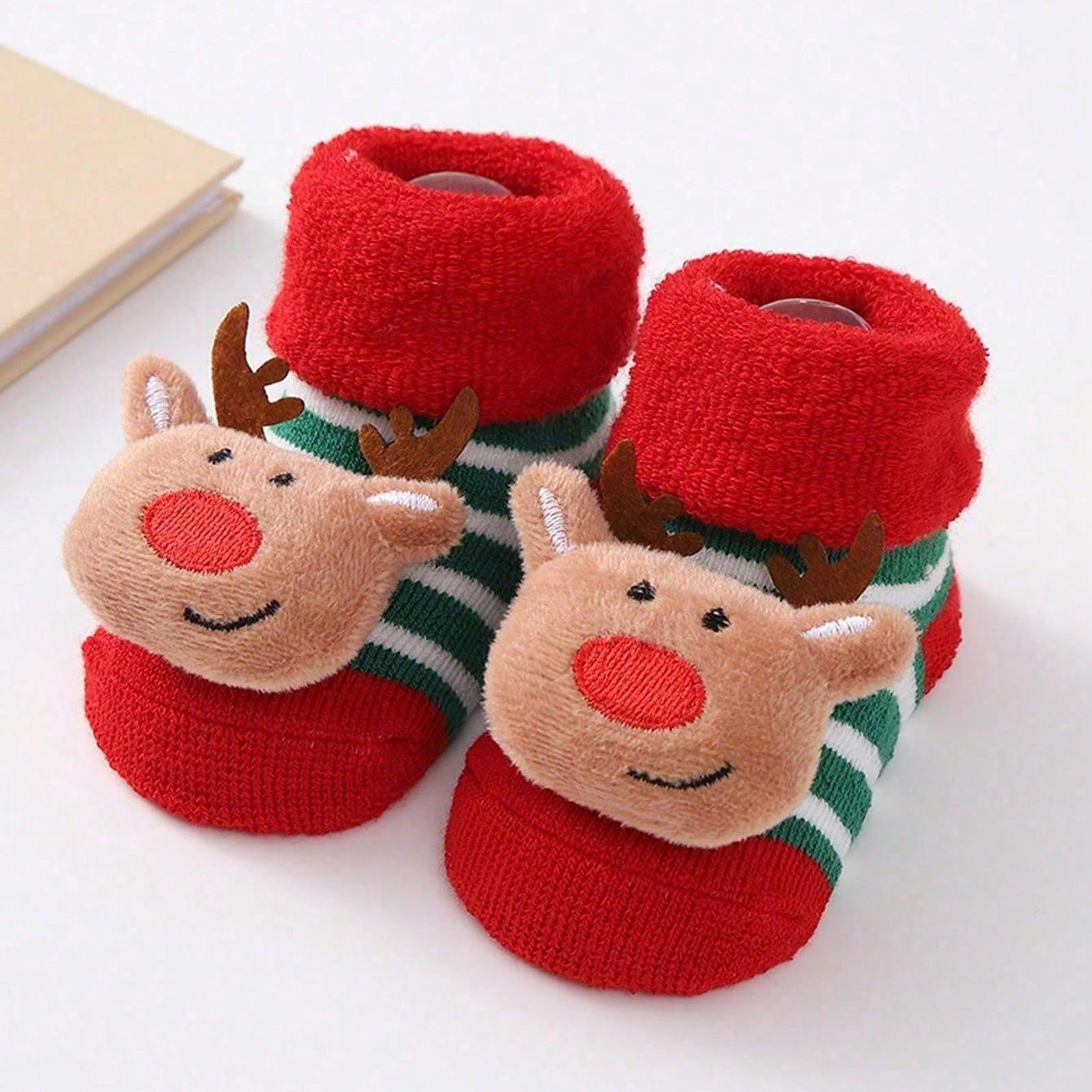 

Christmas Socks Thick Warm Baby Socks Winter Cotton Socks One Size