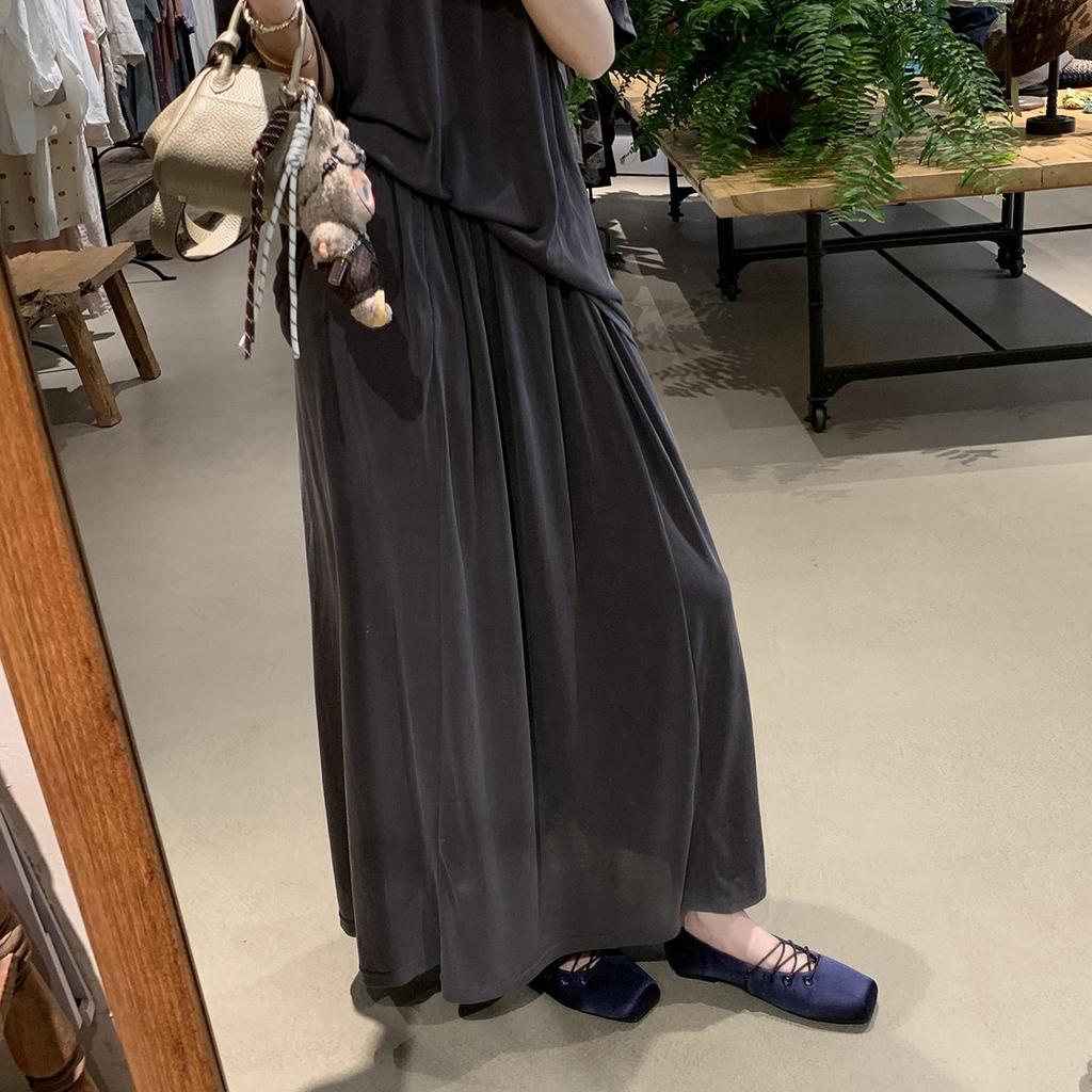 Grape Mom Studiolee Extravagant Satin Temperament Square Head Cross Strap Versatile Ballet Single Shoes Women's Spring and Autumn 2025