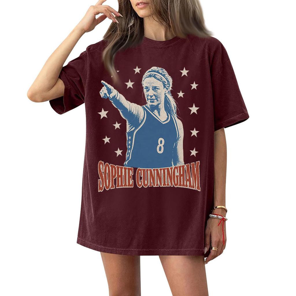 Family Matching Casual Letter Print Short Sleeve T-Shirt for Adults and Kids