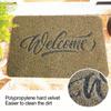 Home Decorative Front Doormat Entrance Polyester Non-Slip Floor Welcome Mats