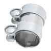 55 x 95mm Exhaust Pipe Clamp Connector Coupler 357253141A Replacement Fit for Bora
