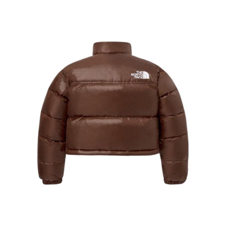 The North Face Women's Nuptse Short Jacket Brown NJ1DQ96B