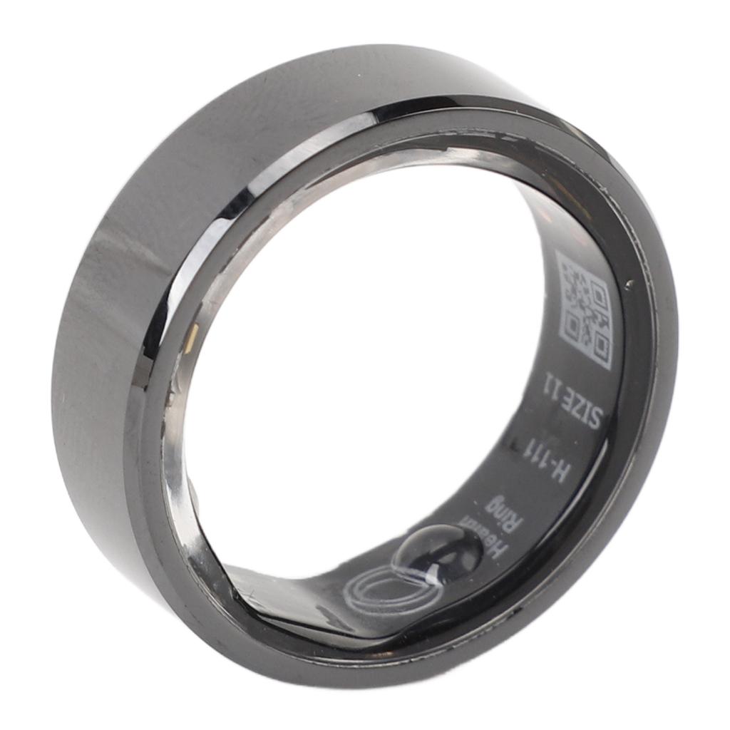 Smart Ring Step Counter Sleep Quality Monitoring Ring Wireless Charging Sports Health Tracker Built in Battery Size 8