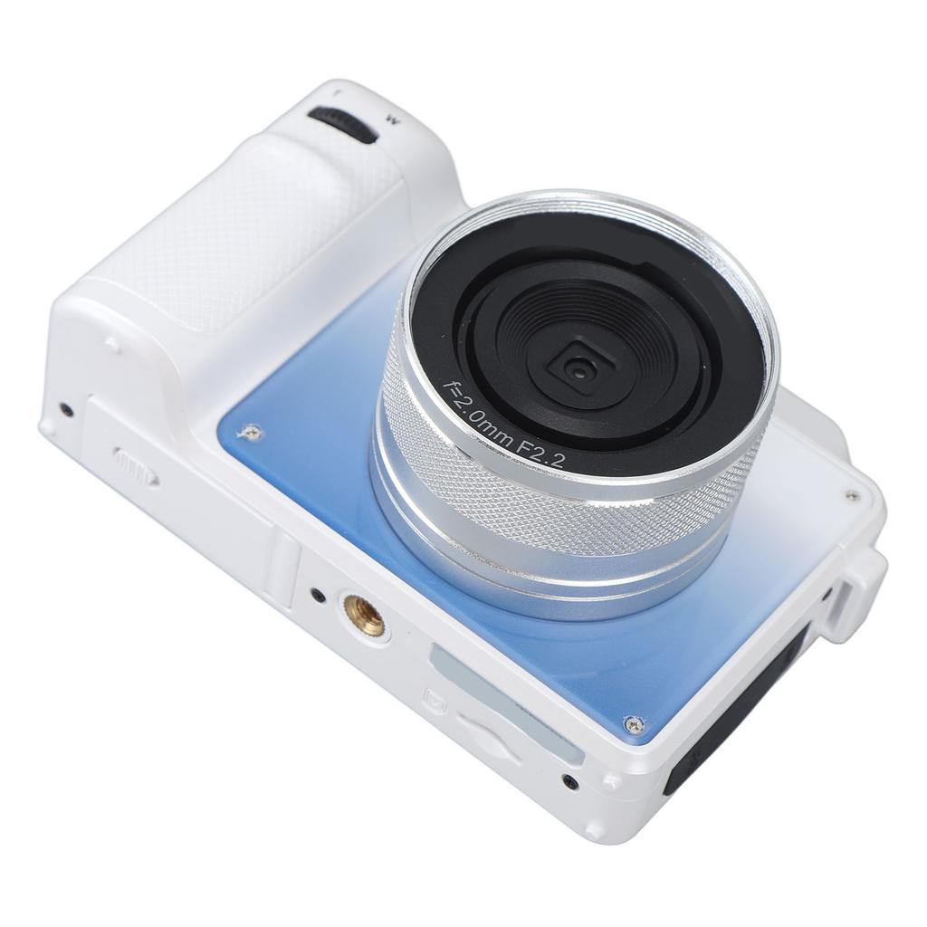 4K Digitalkamera Vorne Hinten Dual-Objektiv 48 Megapixel 18x Autofokus Vlog-Kamera für Reise Party