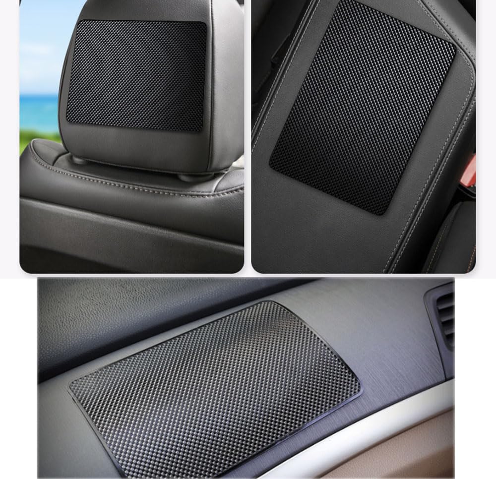 Bombinate Car Anti Slip Seat Super Strong Adhesive 27*15Cm Anti-Slip Pad Mat