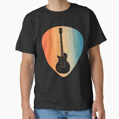 Cool Guitar Players Art Men Women Vintage Acoustic Guitarist Classic T-Shirt Unisex T-Shirt