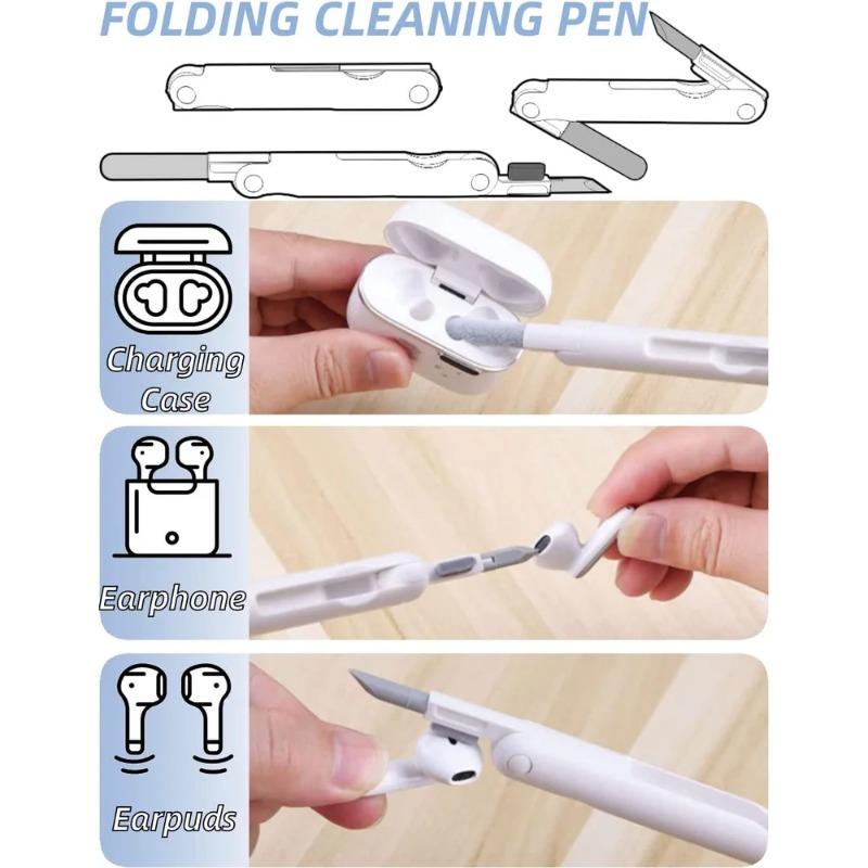 7 in 1 Electronic Cleaner Kit Laptop Keyboard Airpod Clean Multi-Function With Keycap Puller Bottle For Phone Earbuds