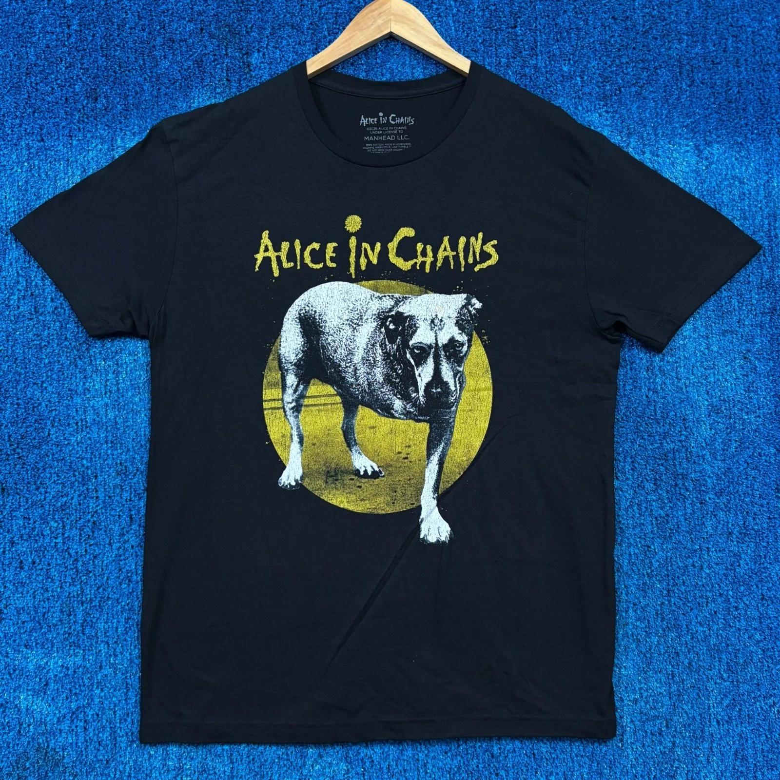 

Alice In Chains Self-titled Album Tripod Dog Grunge Tee L 3XL