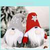 Charming Christmas Decor With Star Forest Doll Creative Faceless Santa Figurine