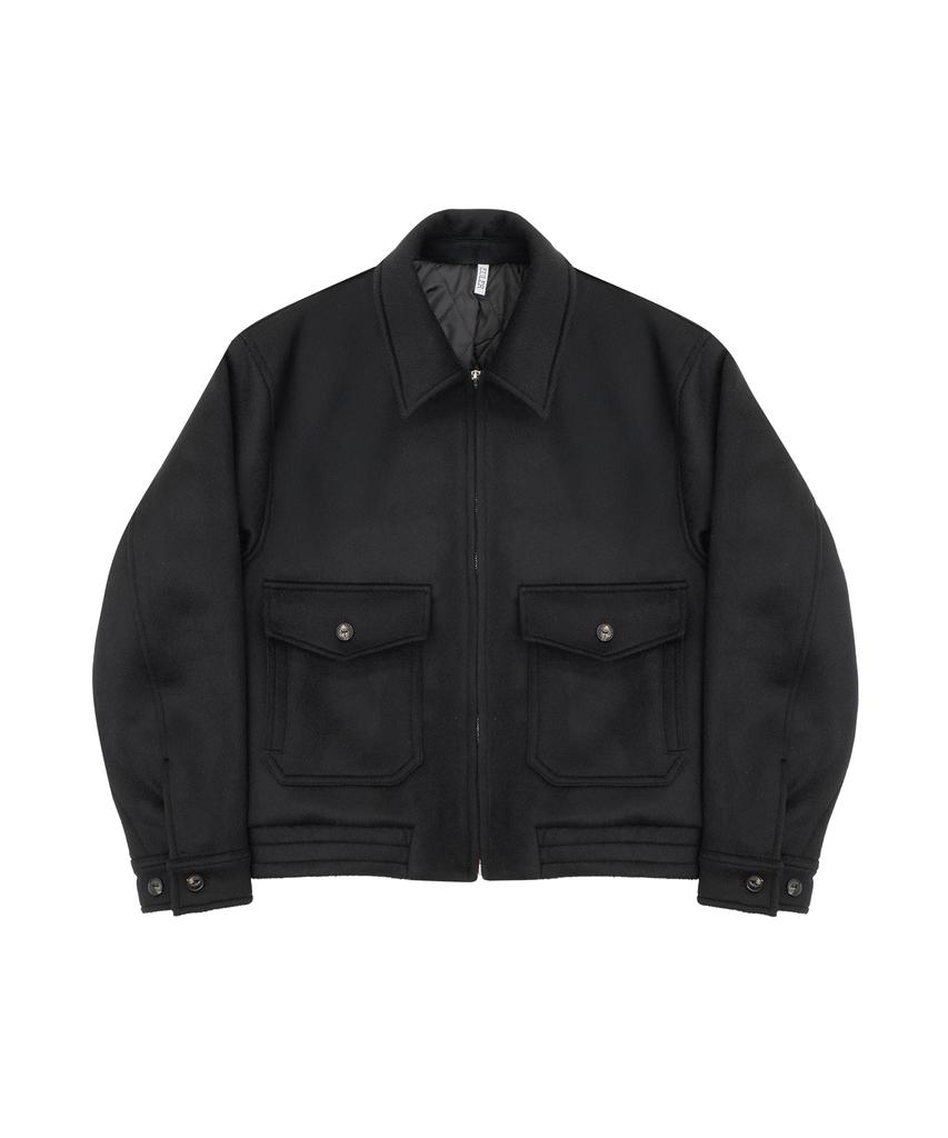 Euler Heavy Wool A-2 Padded Blouson Jacket