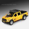 1/32 Ford F150 Raptor Alloy Car Model Sound and Light Pull Back Children's Toy Collectibles Birthday Gift
