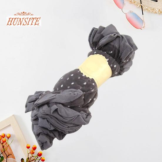 10 Pairs Women Summer Socks Dot Print See-through Mesh Ultra Thin Elastic Sweat Absorption Anti-slip Contrast Color Lady Mid Tube Socks Footwear