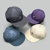 Frühling und Sommer Amerikanische Kleine Karos Schnelltrocknende Baseballkappe mit Stickerei für Männer und Frauen Flacher Schirm Atmungsaktive Outdoor-Kappe