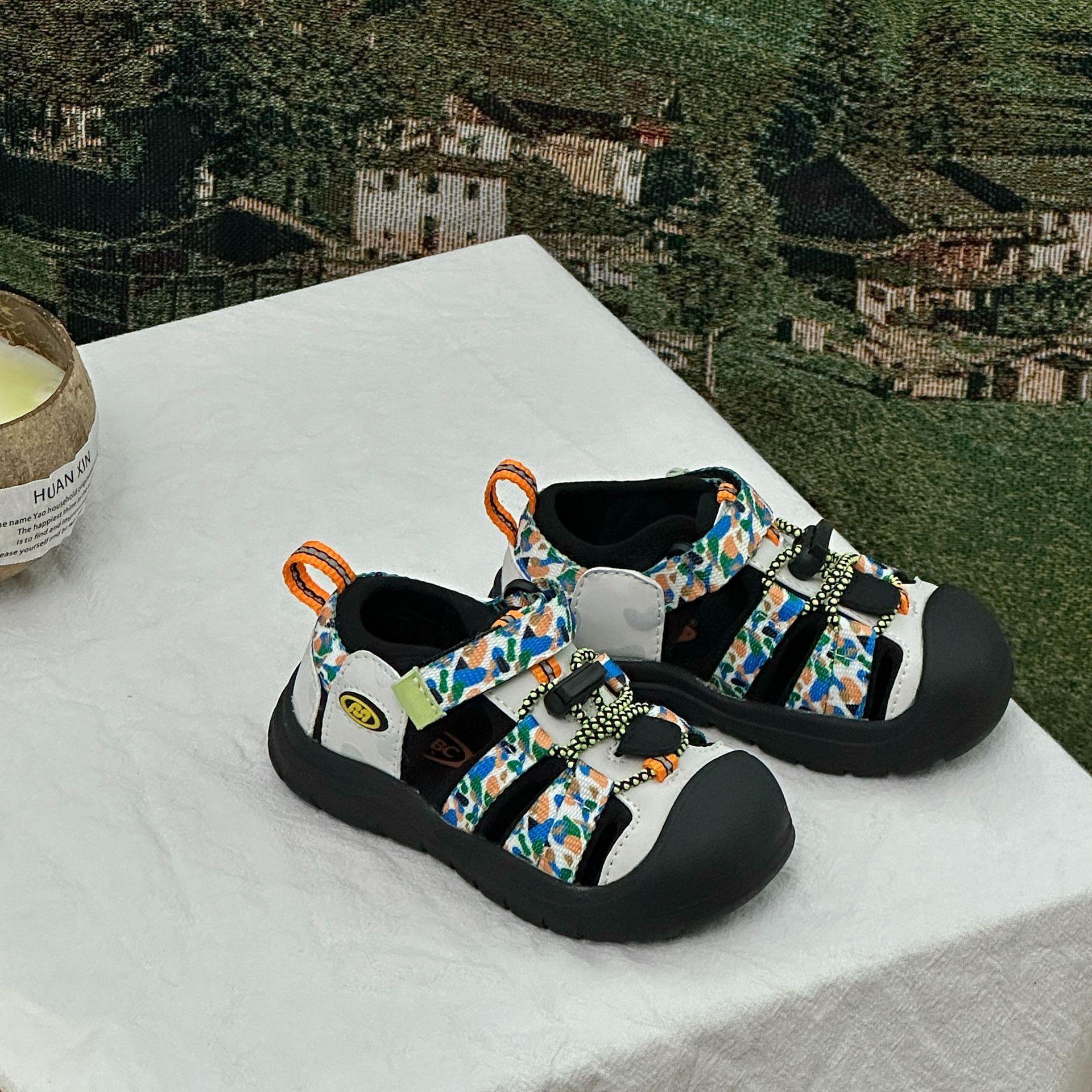 

XSHX Mountain Function Children s Outdoor Breathable Sports Shoes Steady Toddler Summer Baotou [Wenzhou Shoes] 19