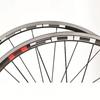 SHIMANO EwhR501afcbyl [wh R501a Front Black Aero Spokes]
