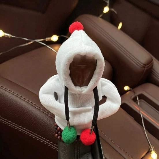 Summer Heat Protection Gear Handle Shift Hoodie Cover, Funny Knob Cover for Car, Fun Car Accessories Birthday Sweatshirt Shifter Protector Manual And