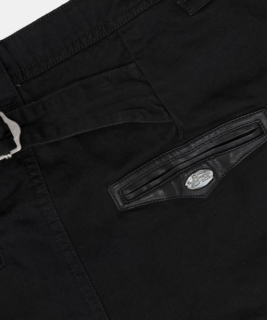 BADBLOOD Mystic Formal Curved Chino Pants - Black