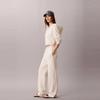 Calvin Klein Sporty Loose Fit Cotton Knit Wide Leg Pants Women bottoms 47G253G