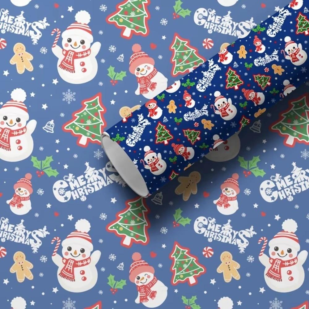 Christmas Trees Gift Wrapping Paper Elk Gift Box Paper Christmas Wrapping Paper  Christmas Party