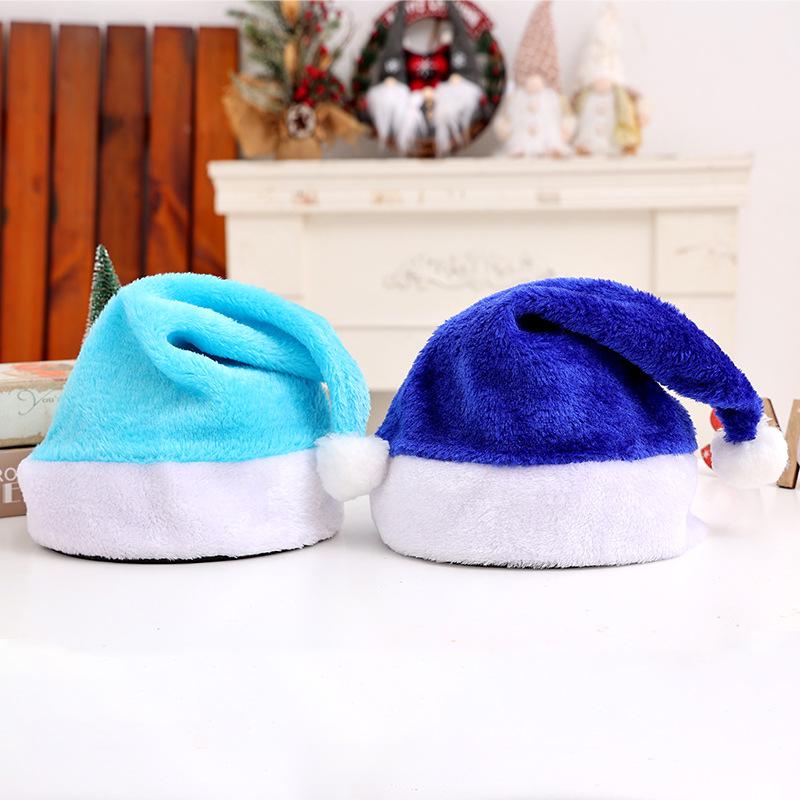 Festive Plush Christmas Hat for Adults & Kids - Perfect for Holiday Parties & Decorations