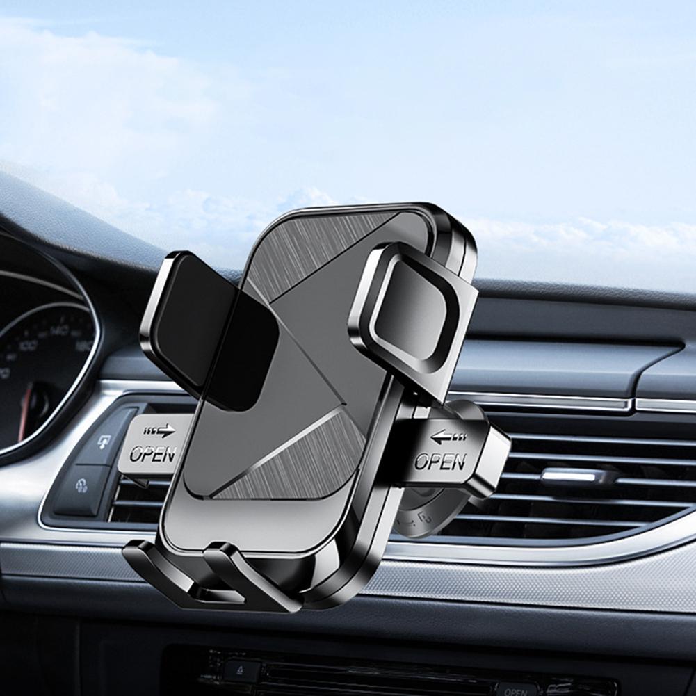 

1pc Gravity Car Phone Holder Air Vent Clip 360 Degrees Rotation Mobile Phone GPS Stand Support Adjustable Automobile Bracket