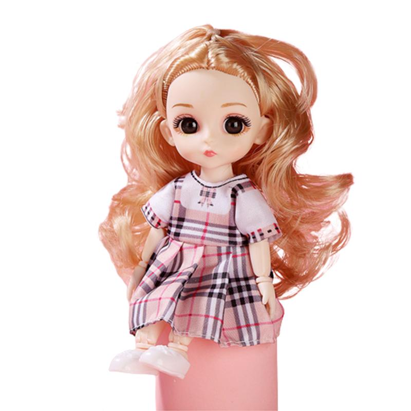 66in Bjd Princess Dolls Movable Joints 112 Mini Model Toys Kids Gift Birthday