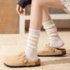 Simple Lantern Socks for Autumn and Winter, Trendy Slimming and Versatile High-top Twist-fit Large Intestine Pile Socks