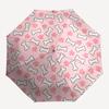 1pc Dog Bone Footprint Pattern Umbrella with Plastic Handle,Suitable for All Seasons Home Travel Outdoor UmbrellaB1855