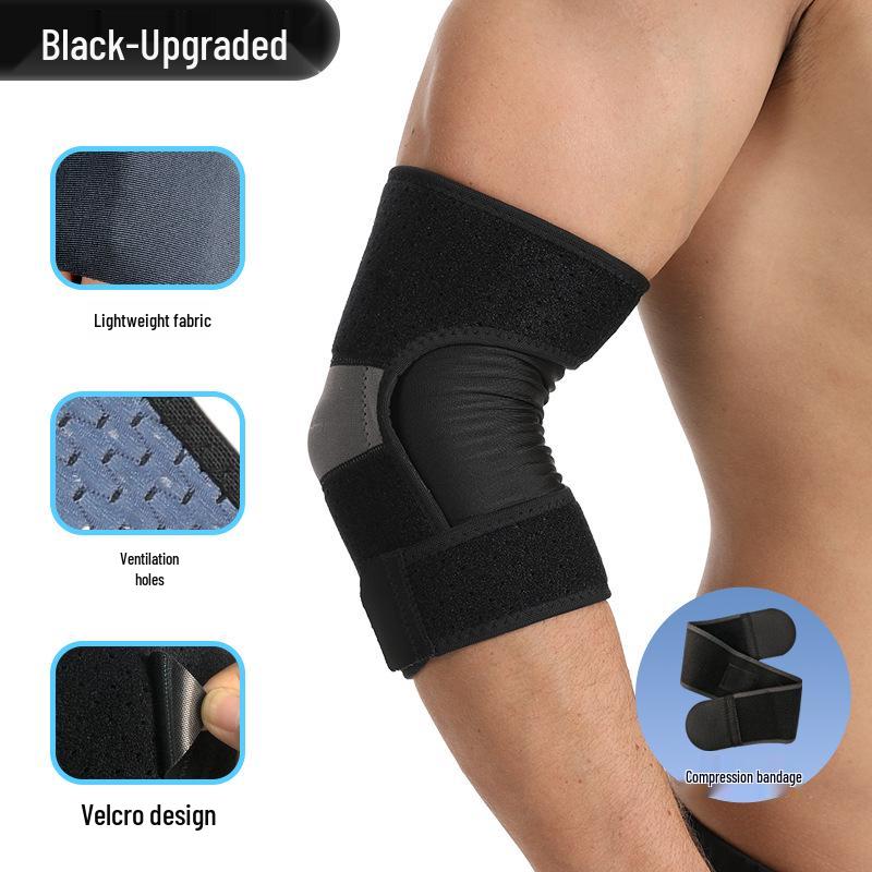 Unisex Sports Elbow Pads & Arm Sleeves - Joint Protection & Warmth for Fitness, Basketball, Bench Press