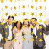 65 Feet Gold Star Garland - Double Sided Paper Star Garland Decorations - Hanging Stars Streamers Party Decorations for Graduation Wedding Birthday