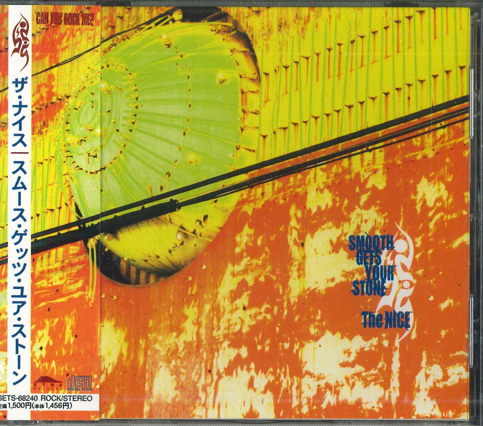 

CD NICE - Smooth Gets Your STONE SETS68240 SILVER ROCK WOR Japan Obi Rock Used