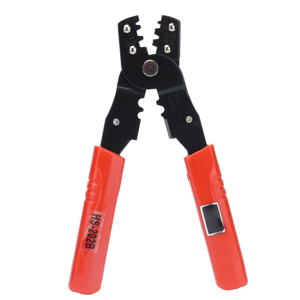 HS?202B Cold Pressing Crimping Plier Terminal Crimping Plier Wire Crimper Multifunctional Crimping